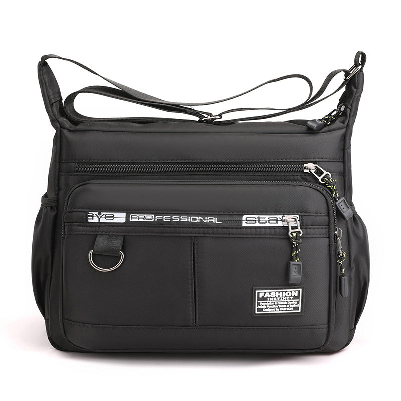 Versatile men's sling bag, perfect as a multi-pocket travel or daily carry solution.
