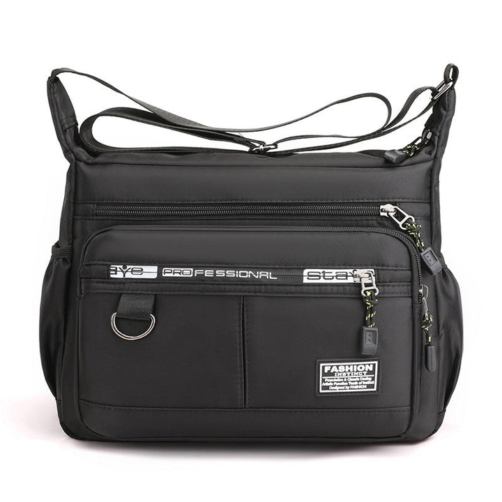 Versatile men's sling bag, perfect as a multi-pocket travel or daily carry solution.