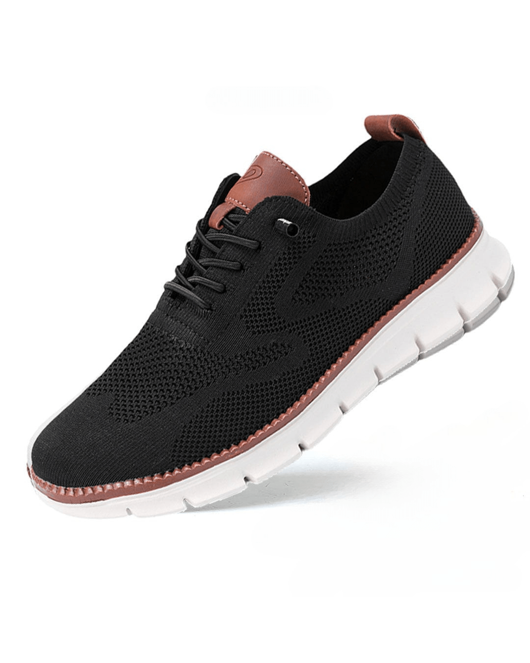 Lightweight men's walking shoes, supportive design for daily wear.