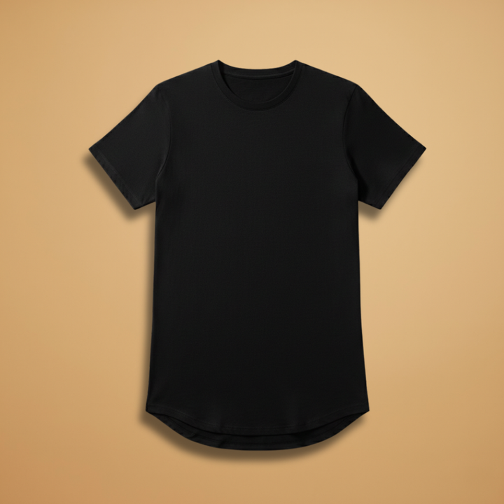 Men's fitted fitness t-shirt for enhanced workout performance. Quick-dry activewear for gym training.
