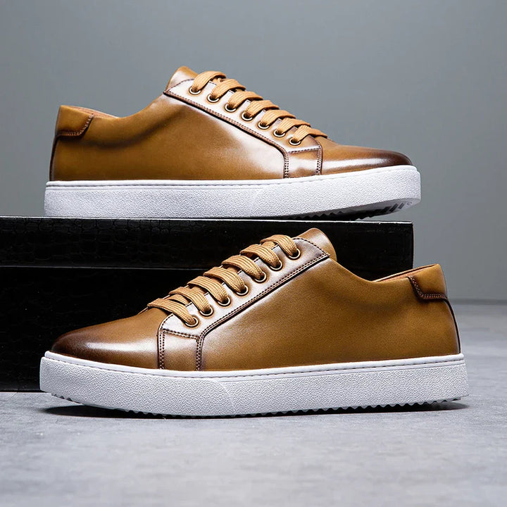 Men's sleek formal trainers, perfect blend of style and comfort.
