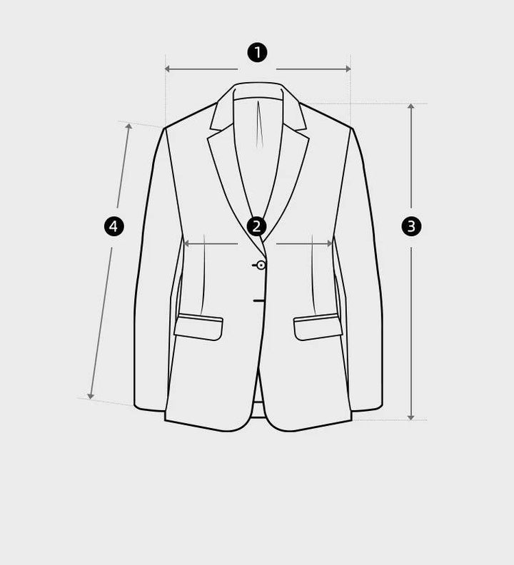 Impeccable men's formal three-piece suit, notch lapel, for a commanding presence.