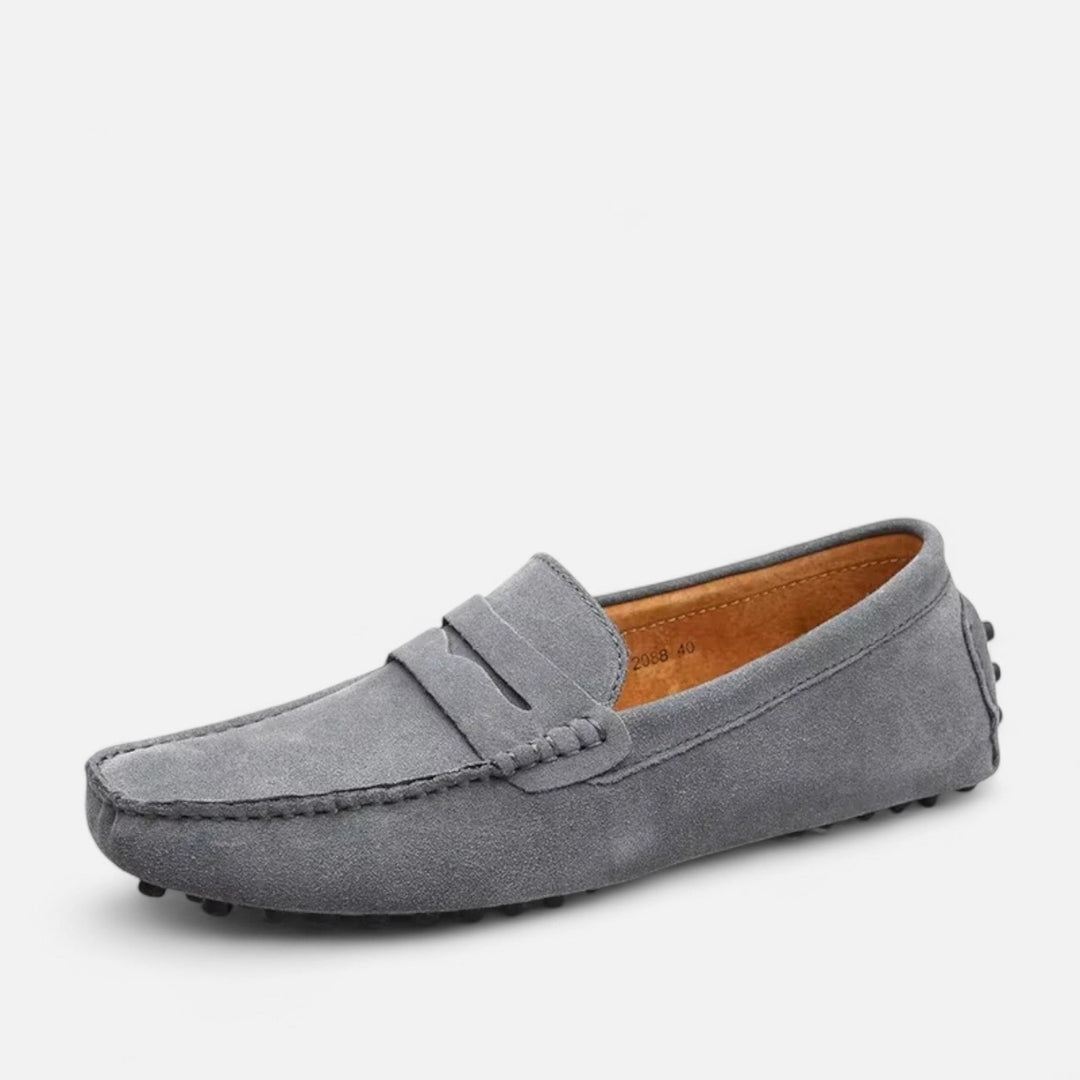 Luxury men's handmade loafers, crafted for everyday style and unparalleled slip-on comfort. Elegant casual shoes.