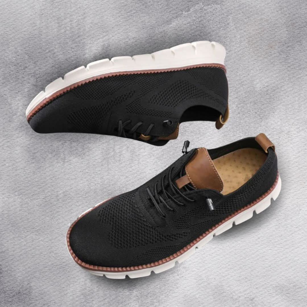 Men's Harry comfort shoes with wide toe box & arch support.