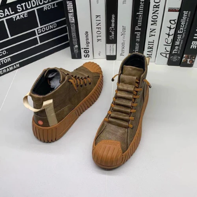 Stylish men's fashion boots offering height enhancement, posture support, and ultimate comfort.