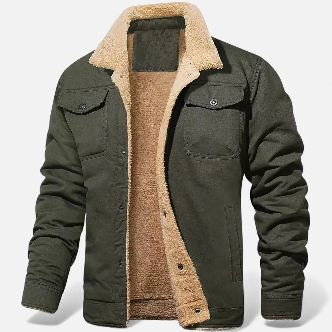 Men's heritage workwear casual jacket in a timeless style