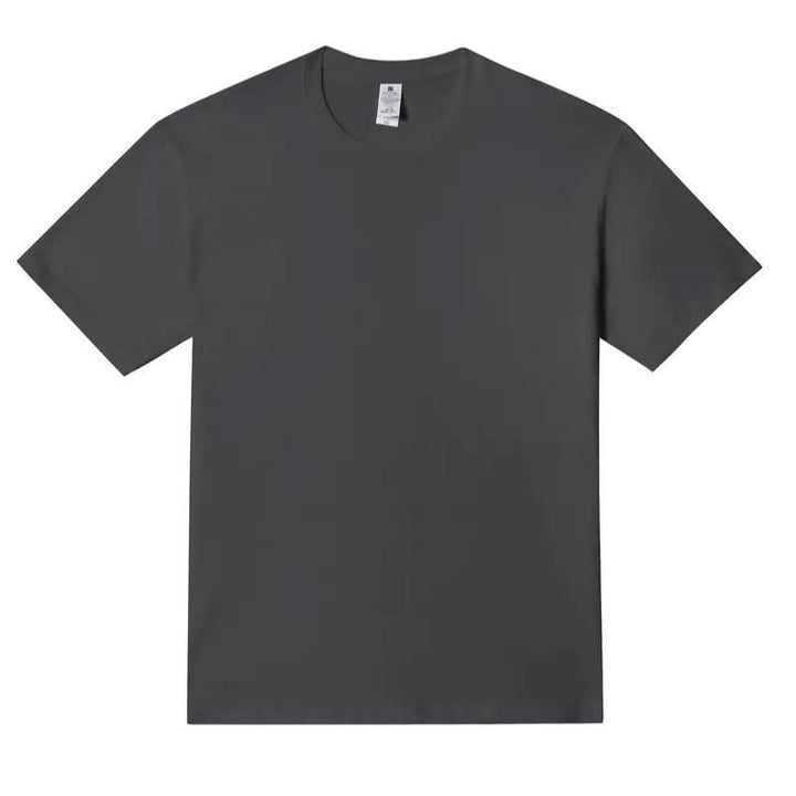 Versatile men's high neck long sleeve tee, minimalist design for casual and everyday fashion.