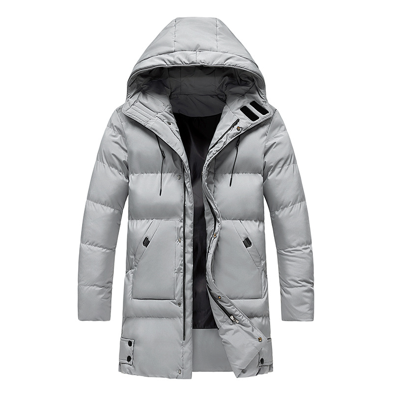 Men's insulated waterproof parka jacket, ideal for winter. Durable, warm outerwear for cold weather protection.