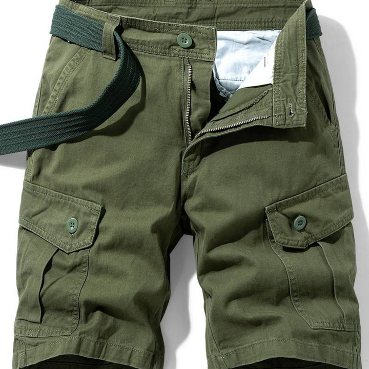 Comfortable and durable Jameson navy blue cargo shorts for everyday wear