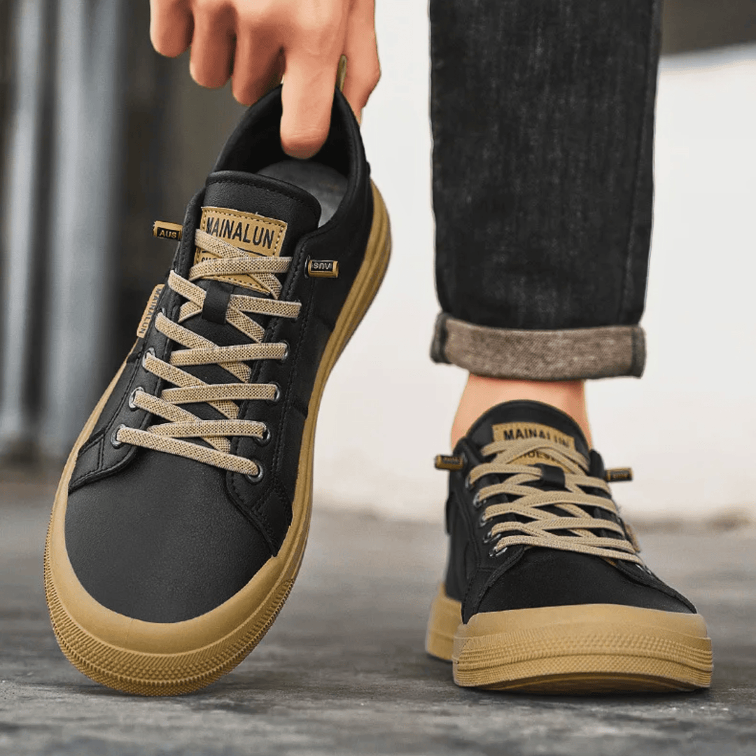 Stylish Kester men's low-top sneakers, perfect premium everyday casual footwear.