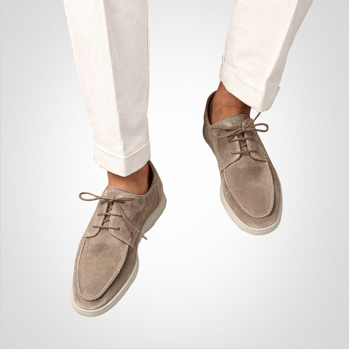 Classic men's lace-up boat shoes. Comfortable & stylish casual loafers for summer and daily wear.