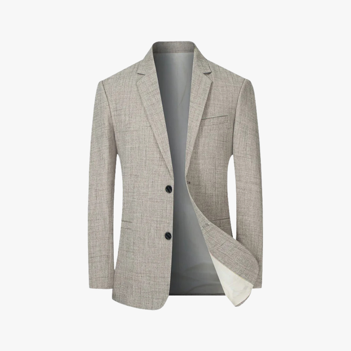 Men's lightweight blazer, tailored fit, perfect for smart casual spring style or versatile business wear.