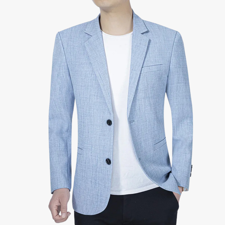 Men's lightweight blazer for any season. Effortless style, perfect for spring, business, or smart casual wear.