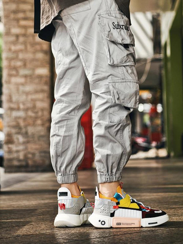 Breathable men's athletic sneakers, perfect for walking, running, and daily lightweight comfort.