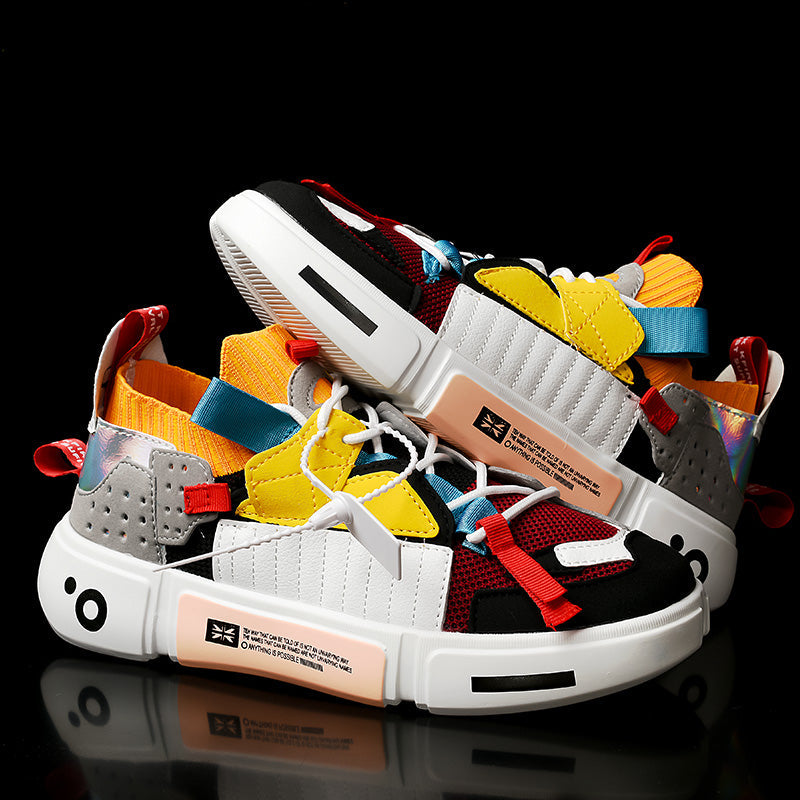 Lightweight men's sneakers, offering superior breathability & comfort for active lifestyles.