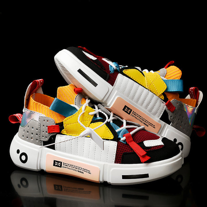 Lightweight men's sneakers, offering superior breathability & comfort for active lifestyles.