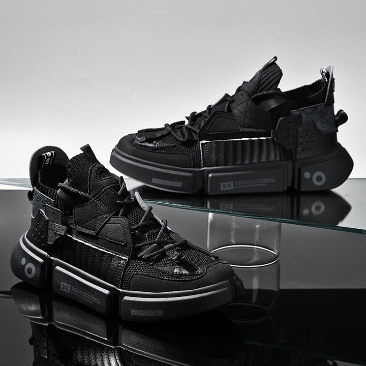 Men's comfortable autumn/spring sneakers, ideal for running, walking, and casual wear.
