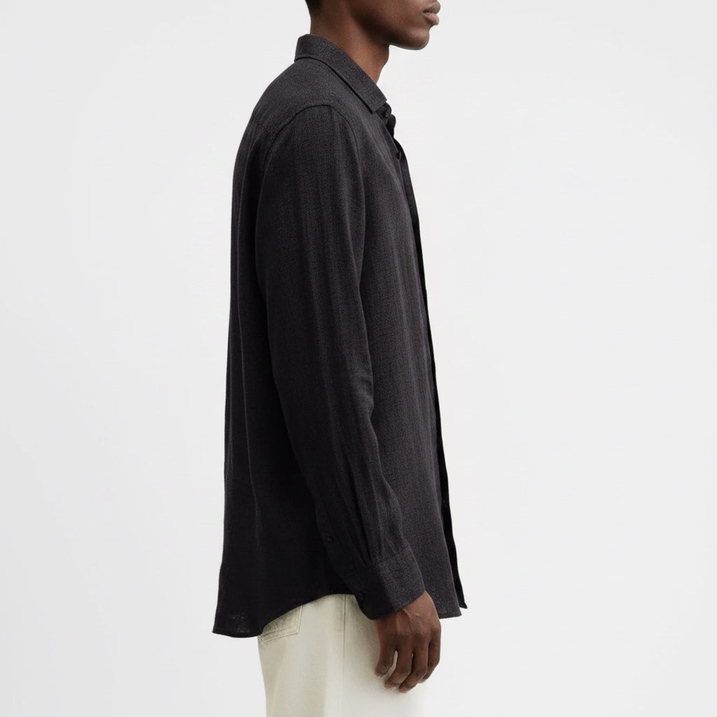 Men's Lightweight Breathable Button Up Shirt, designed for ultimate comfort in summer.