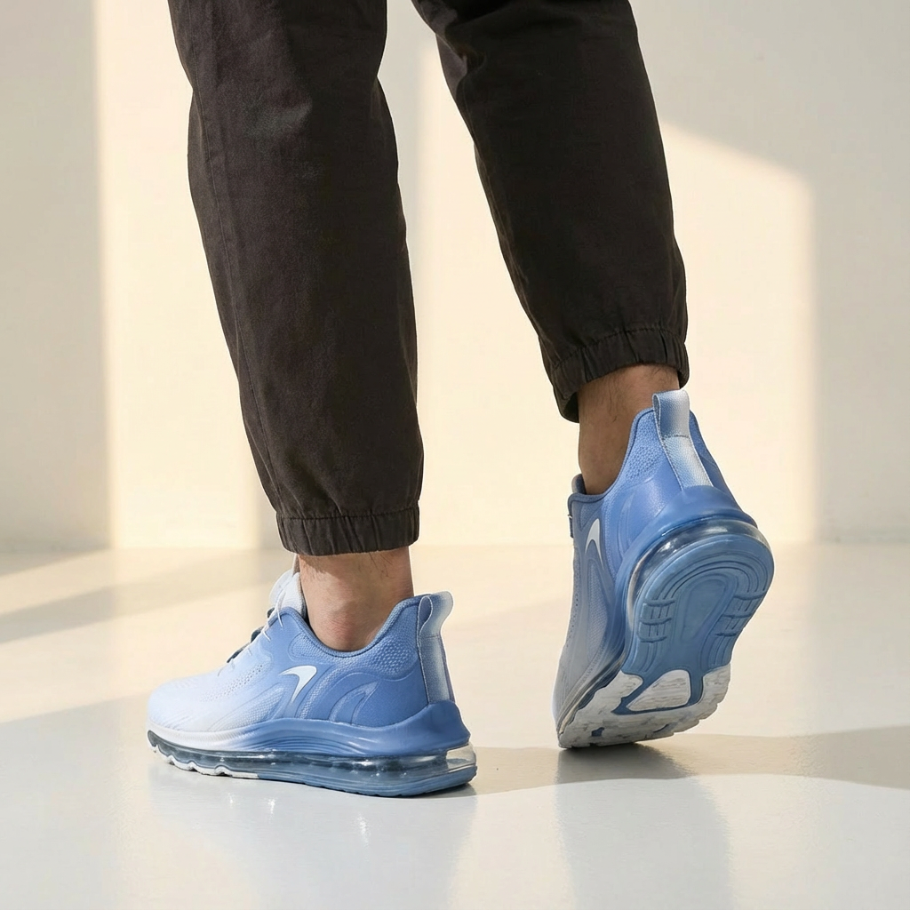Stylish men's casual sneakers designed for comfort with a sporty lace-up front