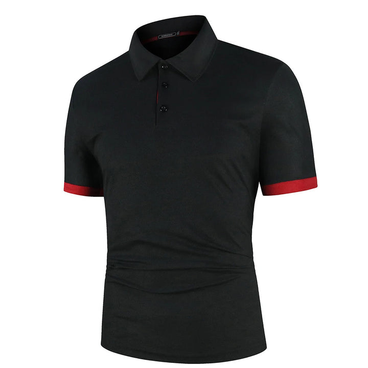 Short sleeve polo shirt for men, ideal for warm weather and everyday style.