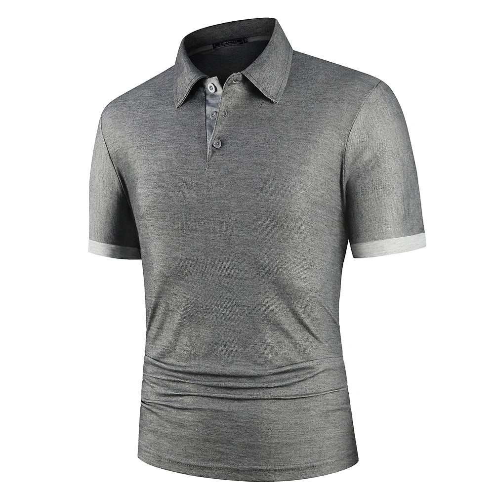 Everyday lightweight polo for men, a breathable choice for summer.
