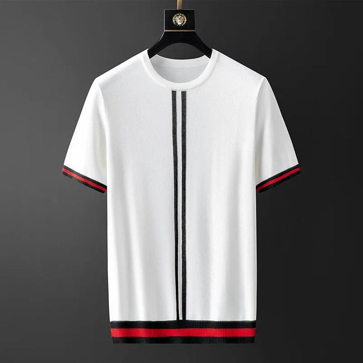 Men's lightweight breathable summer t-shirt in a casual short sleeve style for everyday comfort.