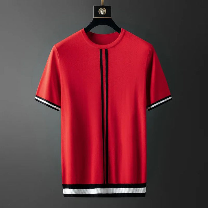New men's casual tee. Breathable lightweight short-sleeve t-shirt designed for ultimate summer comfort & style.