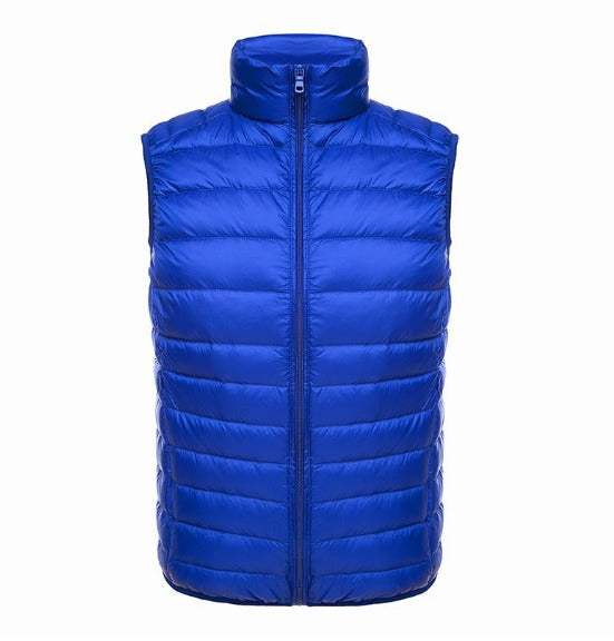 Insulated men's gilet, lightweight padding for core warmth. Ideal for layering, outdoor & casual wear.
