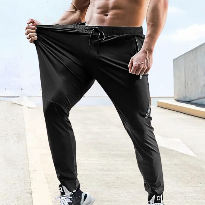Durable men's lightweight pants for all sports and fitness activities