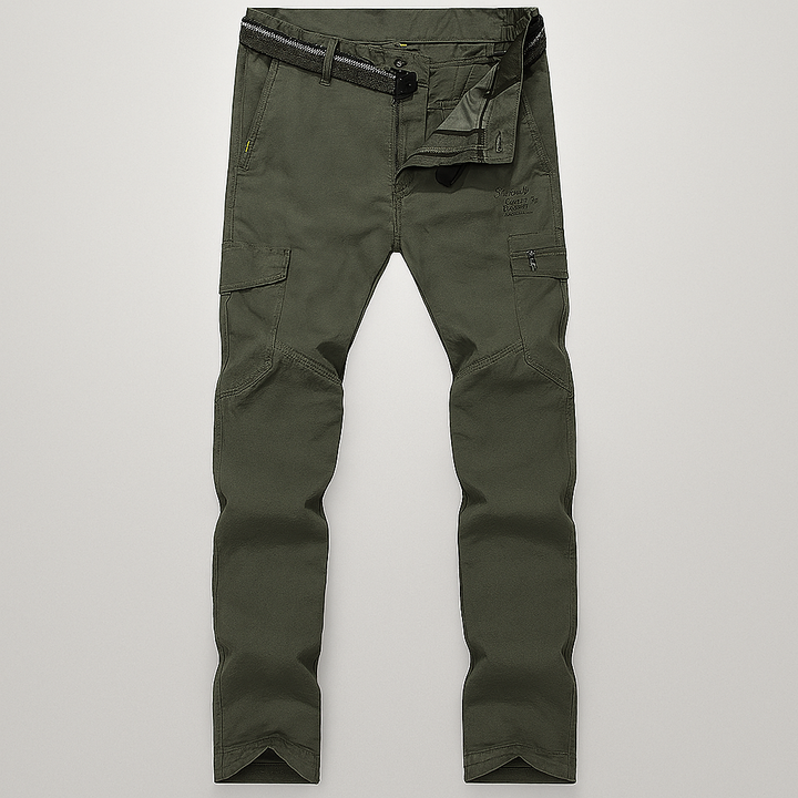 Men's summer quick-dry cargo pants for outdoor adventures & casual wear. Lightweight & breathable fabric.