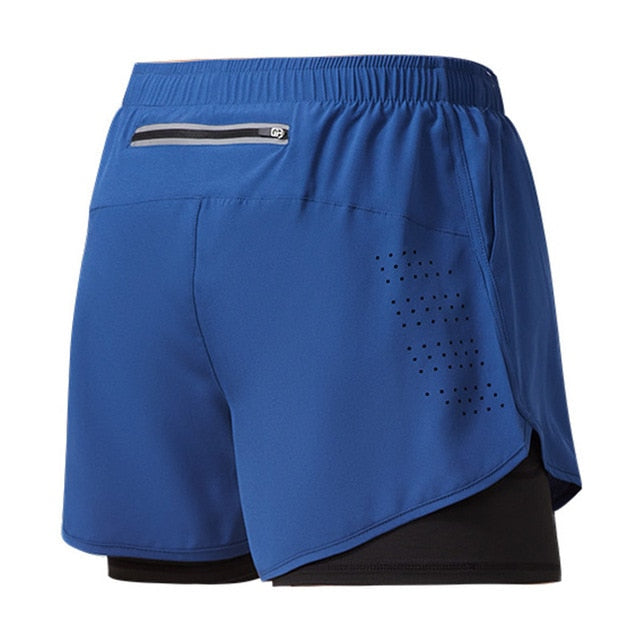 Active men's black running shorts, quick-drying and lightweight, essential athletic wear for gym and outdoor fitness.