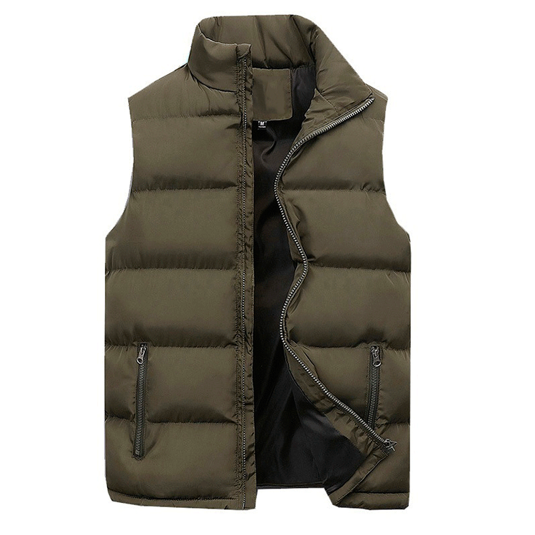 Durable men's quilted vest for everyday comfort. Lightweight outerwear, perfect for active or casual layered style.
