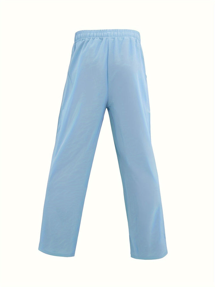 Soft, lightweight men's lounge pants for relaxed everyday wear. Perfect casual comfort trousers.