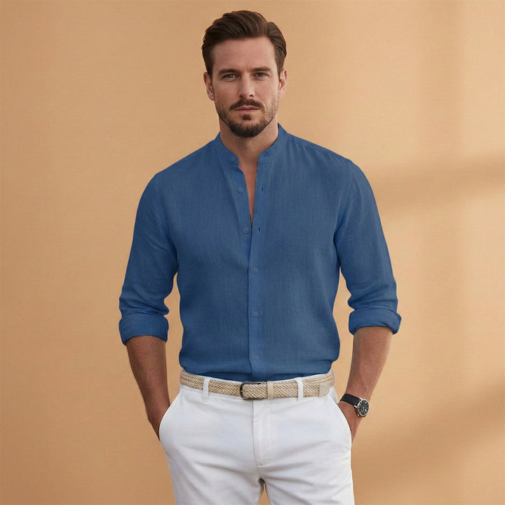 Lightweight mens fashion shirt, ideal for summer outings and casual wear.
