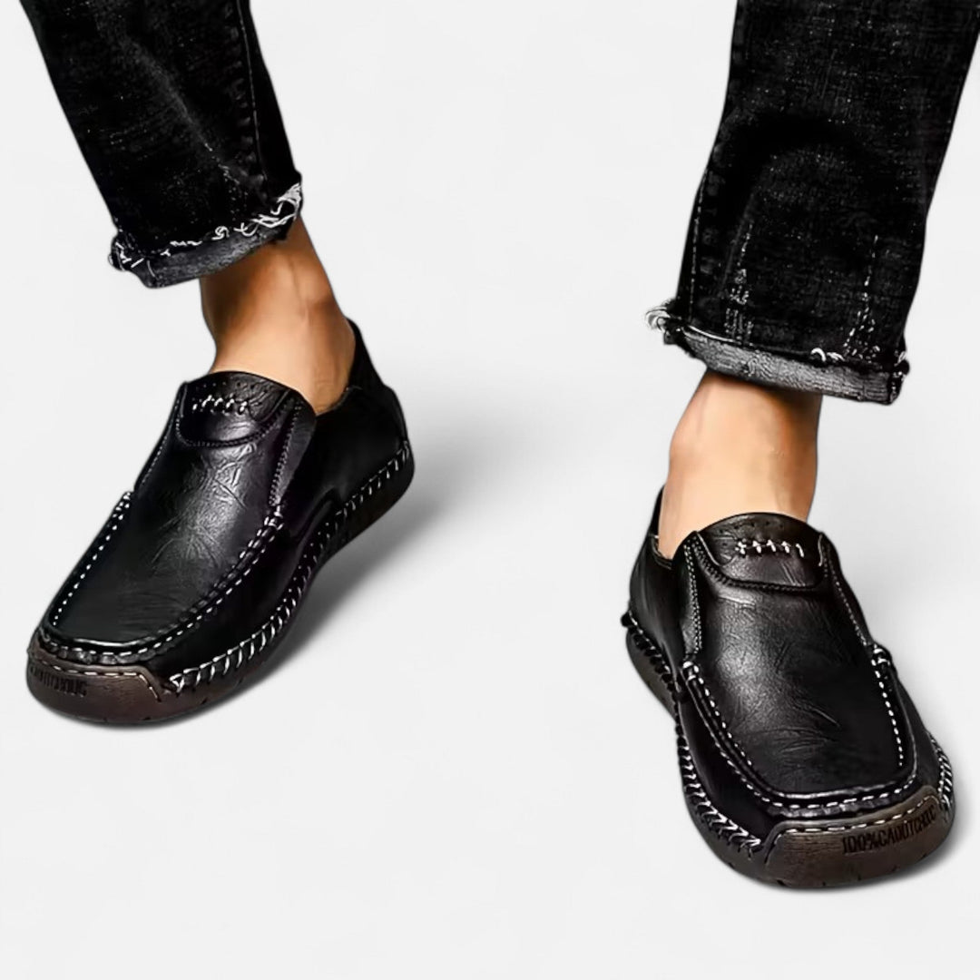Everyday men's slip-on loafers, comfortable, lightweight, and versatile for any occasion.