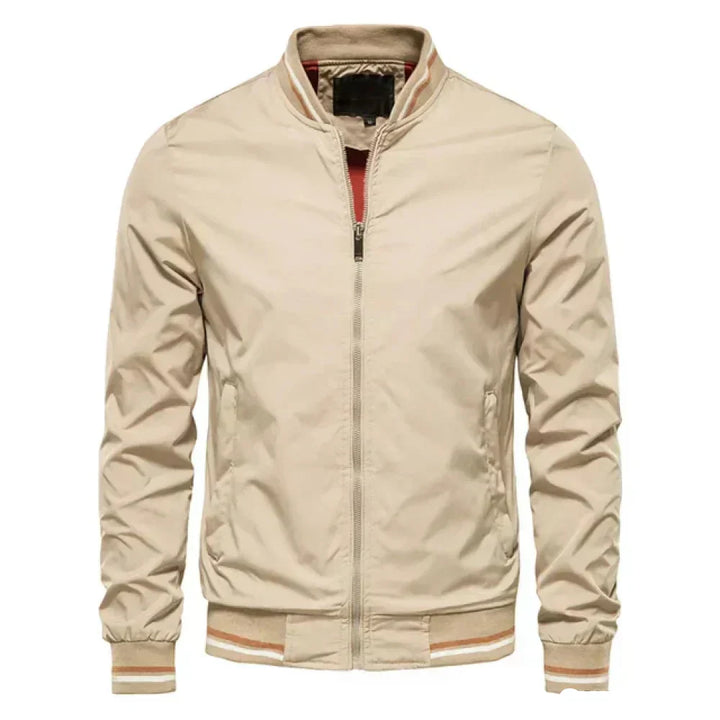 New men's lightweight bomber jacket, designed for summer. Stylish, versatile, and comfortable casual outerwear.