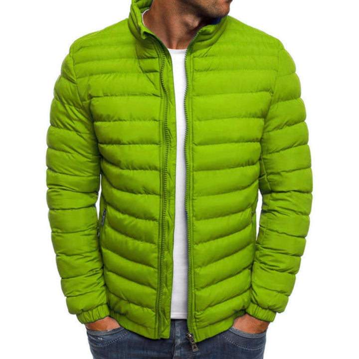 Breathable men's lightweight jacket, perfect for warm weather casual wear.