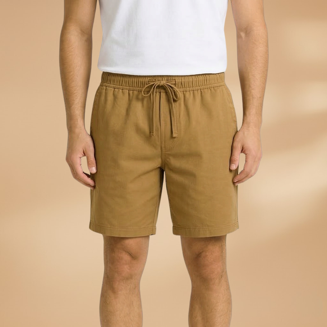 Men's casual drawstring shorts, perfect for beach, walking, or relaxed summer activities.