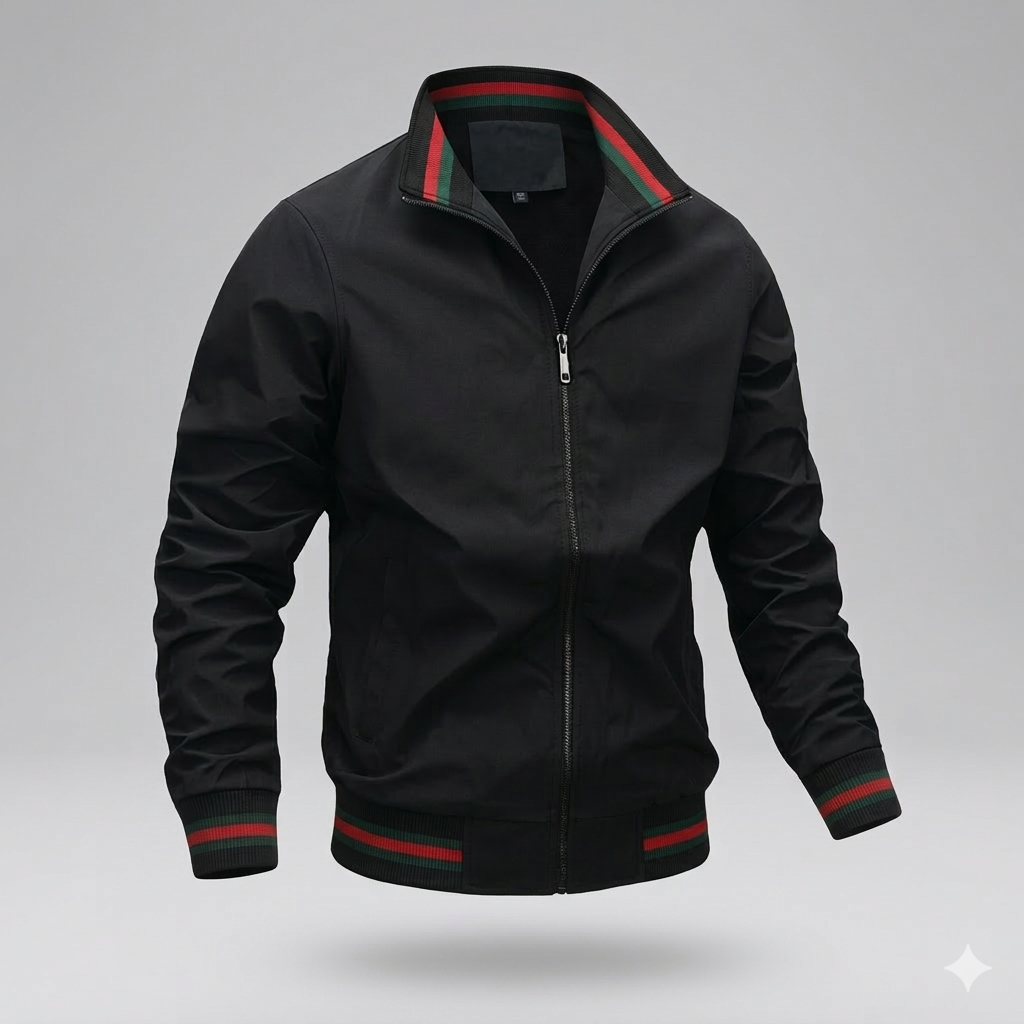 Versatile men's zip jacket, perfect for summer fashion and everyday wear