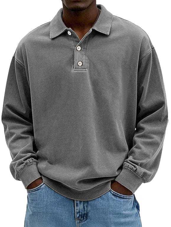 Comfortable fit men's polo shirt, a versatile staple for modern casual style.