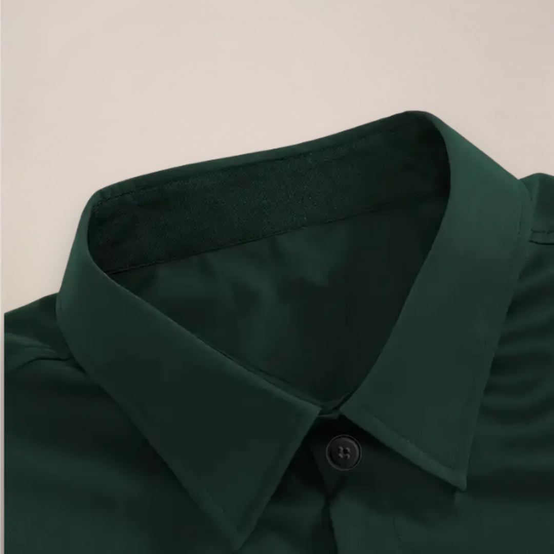 Upgrade your wardrobe with a classic men's long sleeve shirt for versatile wear.