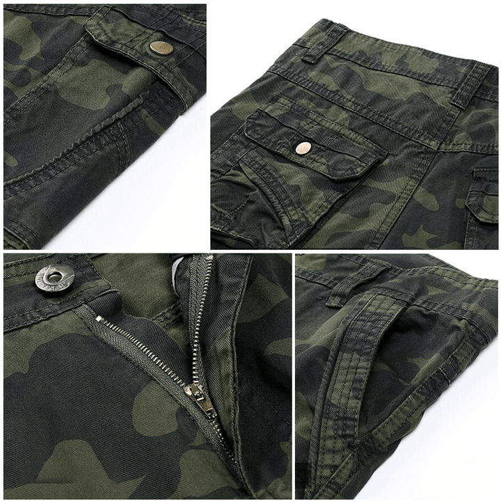 High-quality men's loose fit cargo trousers, comfortable & multi-pocketed, designed for everyday adventures.