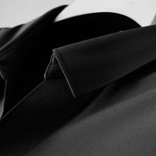 Versatile men's luxury two-piece set in a neutral tone, crafted from breathable cotton linen for all seasons.