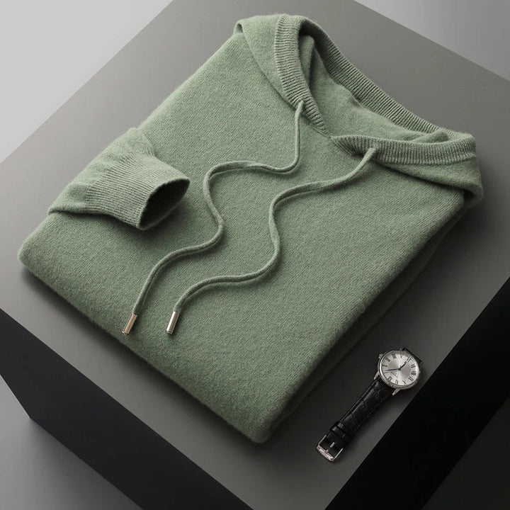 Premium men's luxury hoodie with soft fabric and adjustable drawstring hood. Comfortable & stylish casual wear.