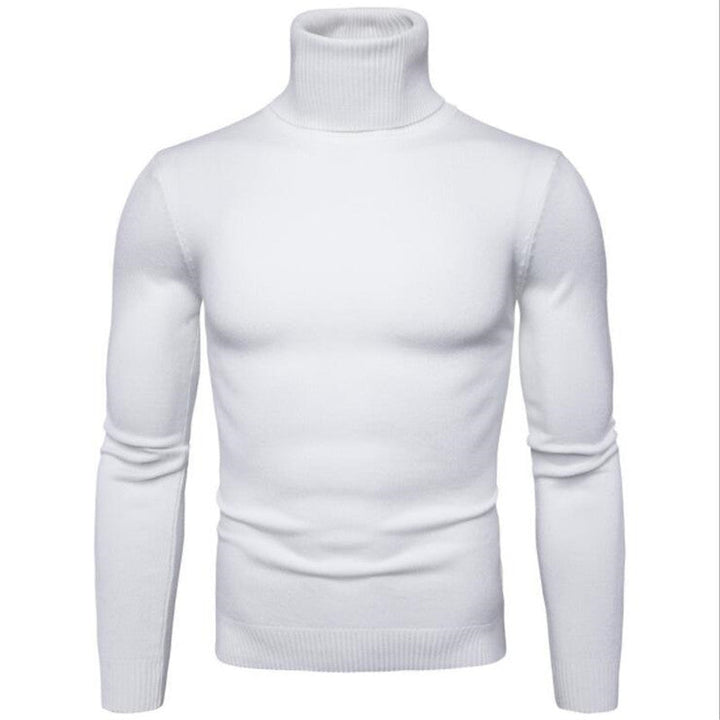 Durable and soft men's knitwear: the Merino wool turtleneck