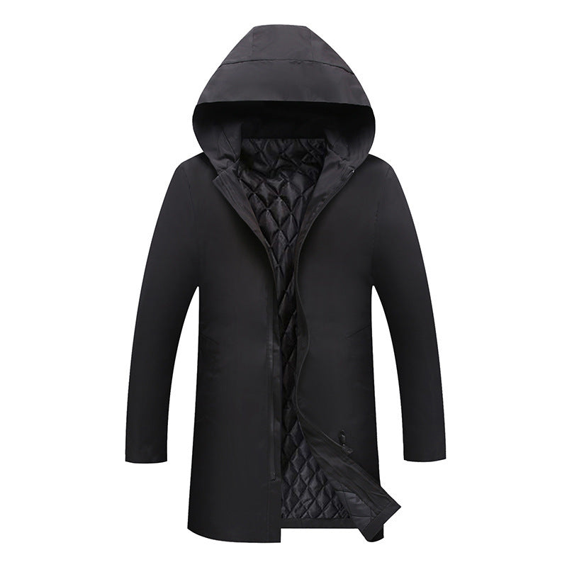 Men's stylish winter jacket. Warm, comfortable & modern chic outerwear, ideal for cold weather.