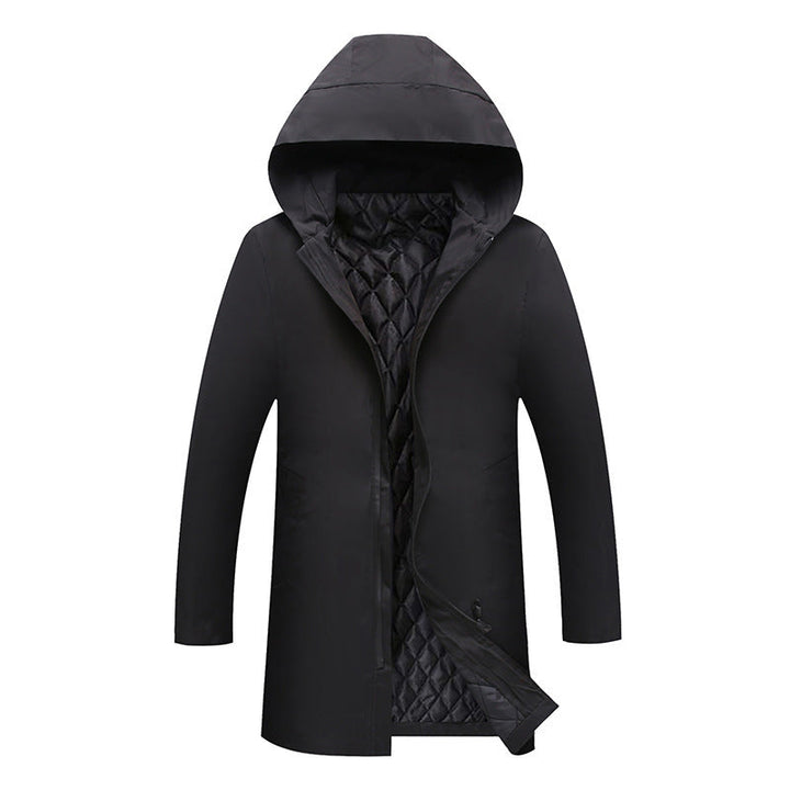 Men's stylish winter jacket. Warm, comfortable & modern chic outerwear, ideal for cold weather.