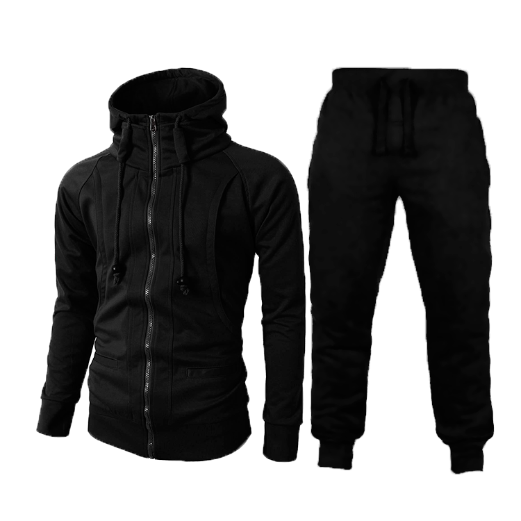 Men's modern cut sports suit with practical pockets, ideal for gym, jogging, or casual wear.