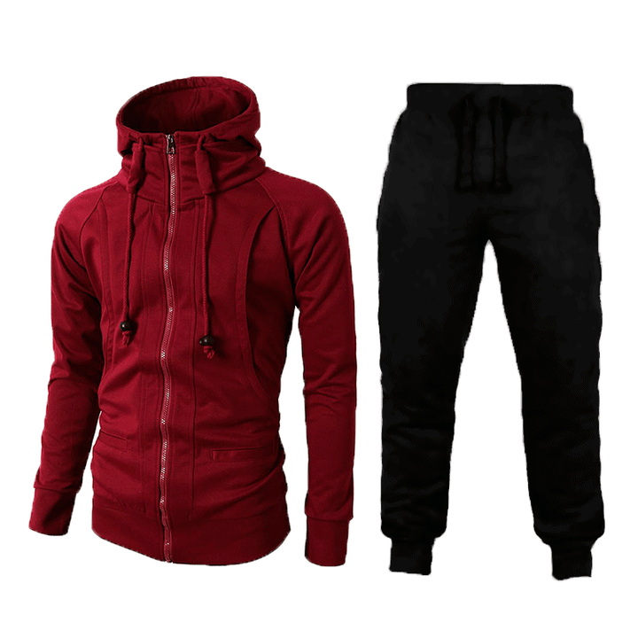 Versatile men's sports suit in a modern style, offering comfort and functionality for active lifestyles.