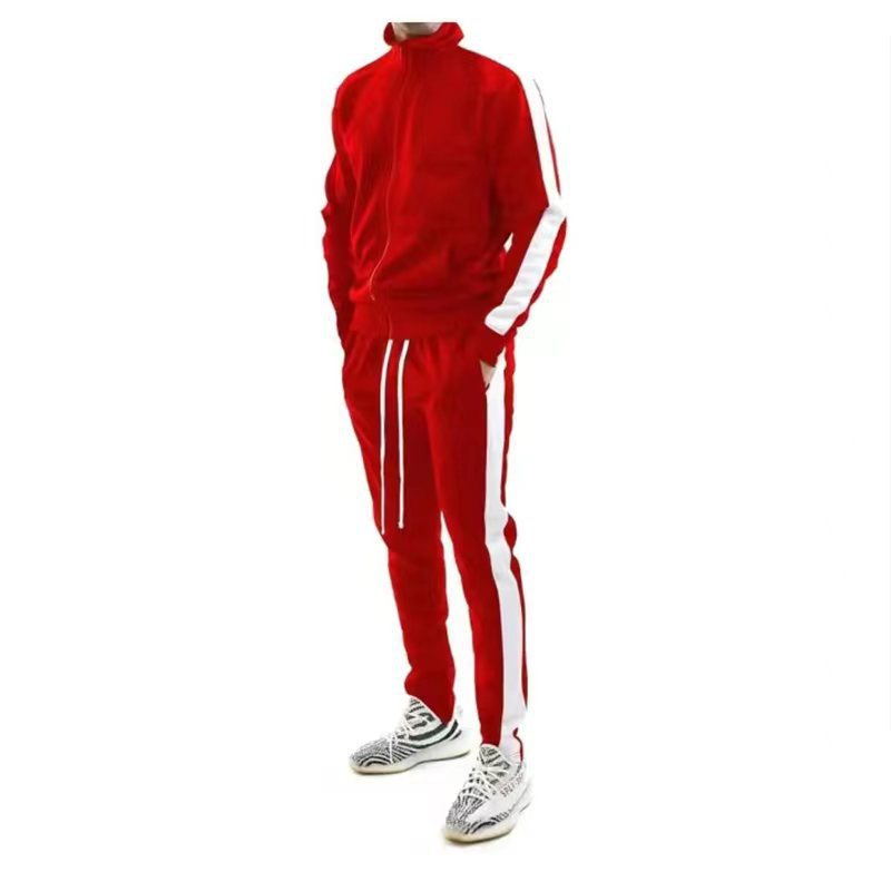 Modern men's loungewear tracksuit, perfect for relaxing at home or a casual, sporty outing.